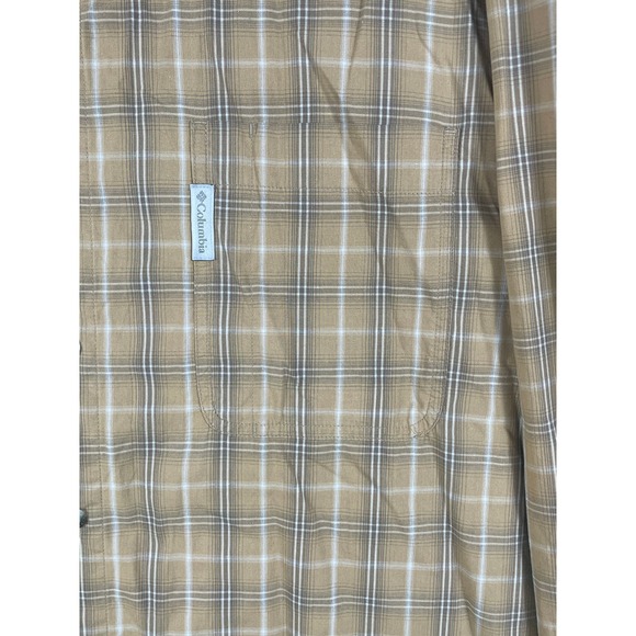 Columbia Men's Button Up Plaid Long Sleeve Shirt Size XXL - Picture 8 of 9